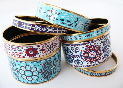 Hermès - bracelets émail