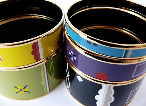 Hermès - bracelets émail